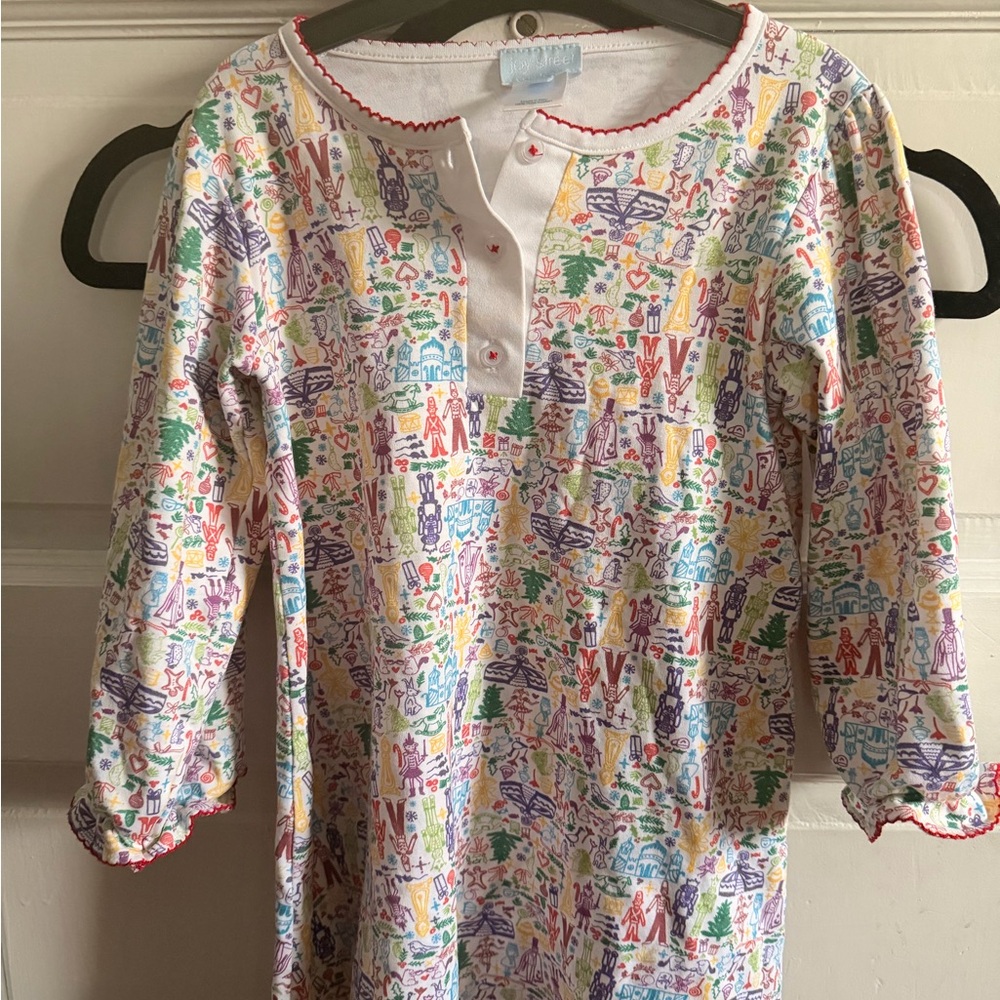 Playful Multicolor Kids Nightgown